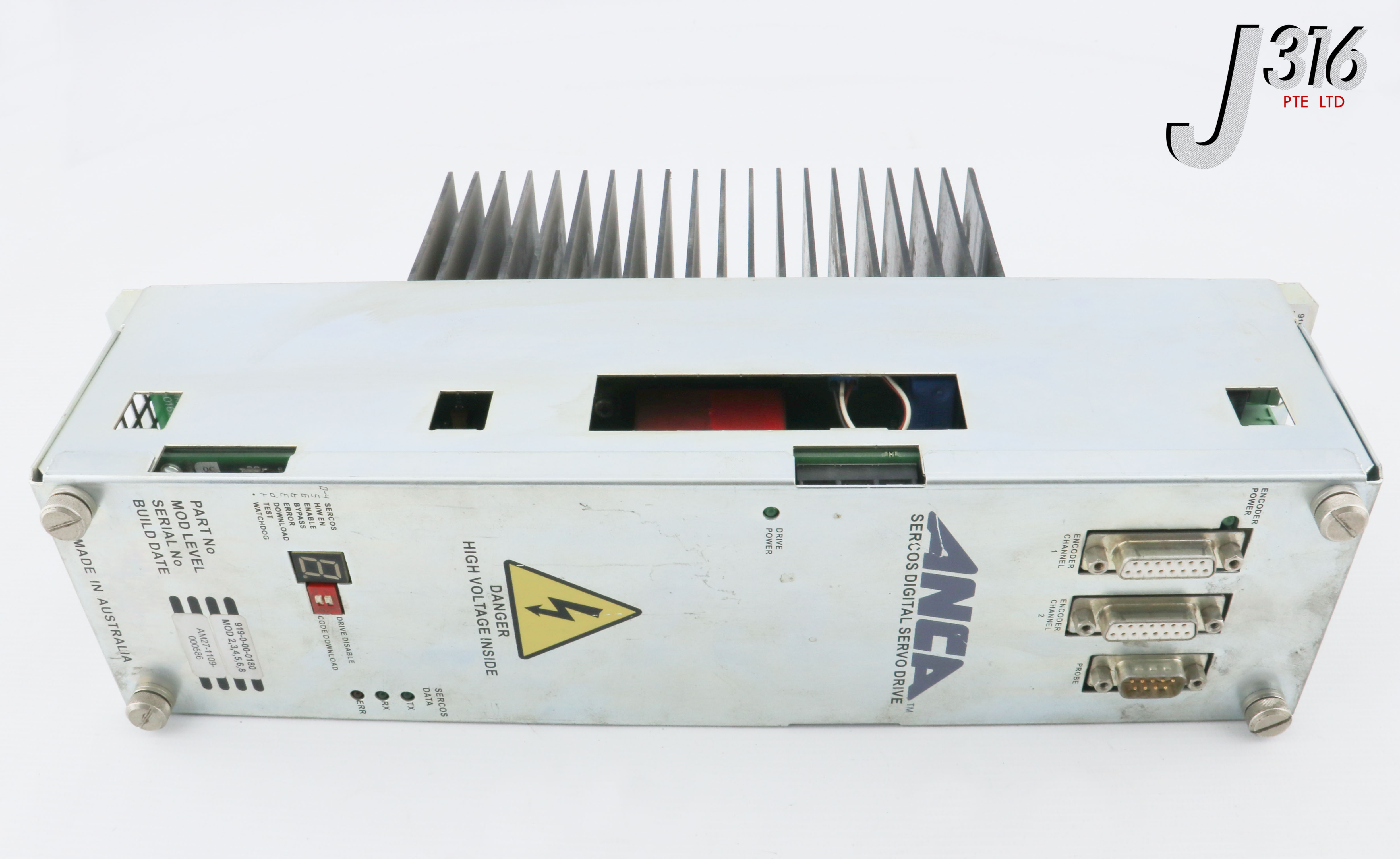 26920 ANCA SERCOS DIGITAL SERVO DRIVE 919-0-00-0180 | eBay